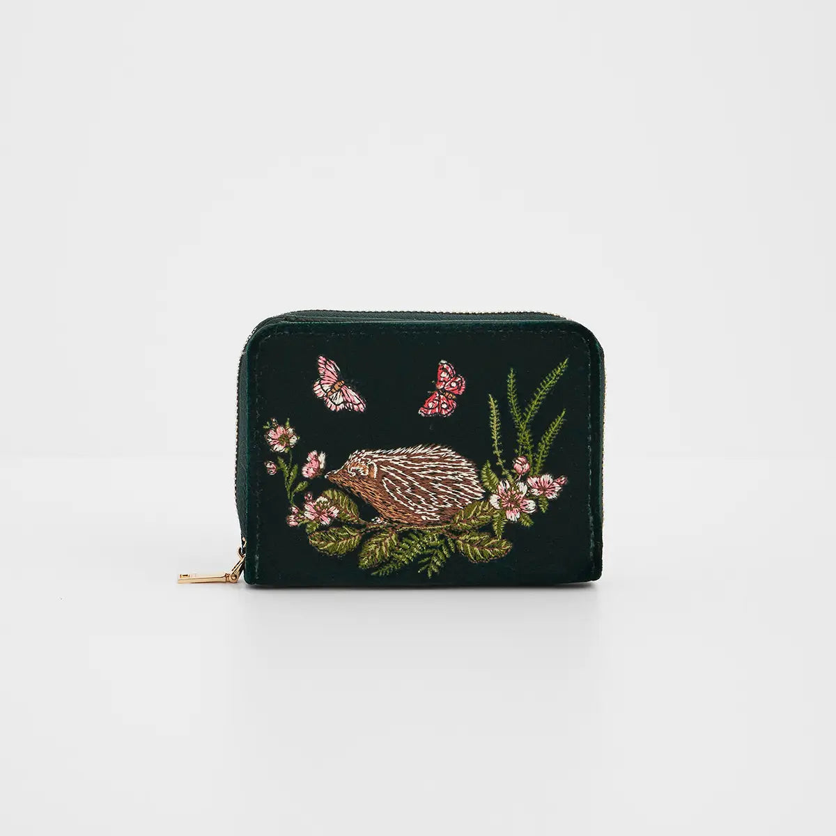 Hedgehog Embroidered Wallet | Fable England
