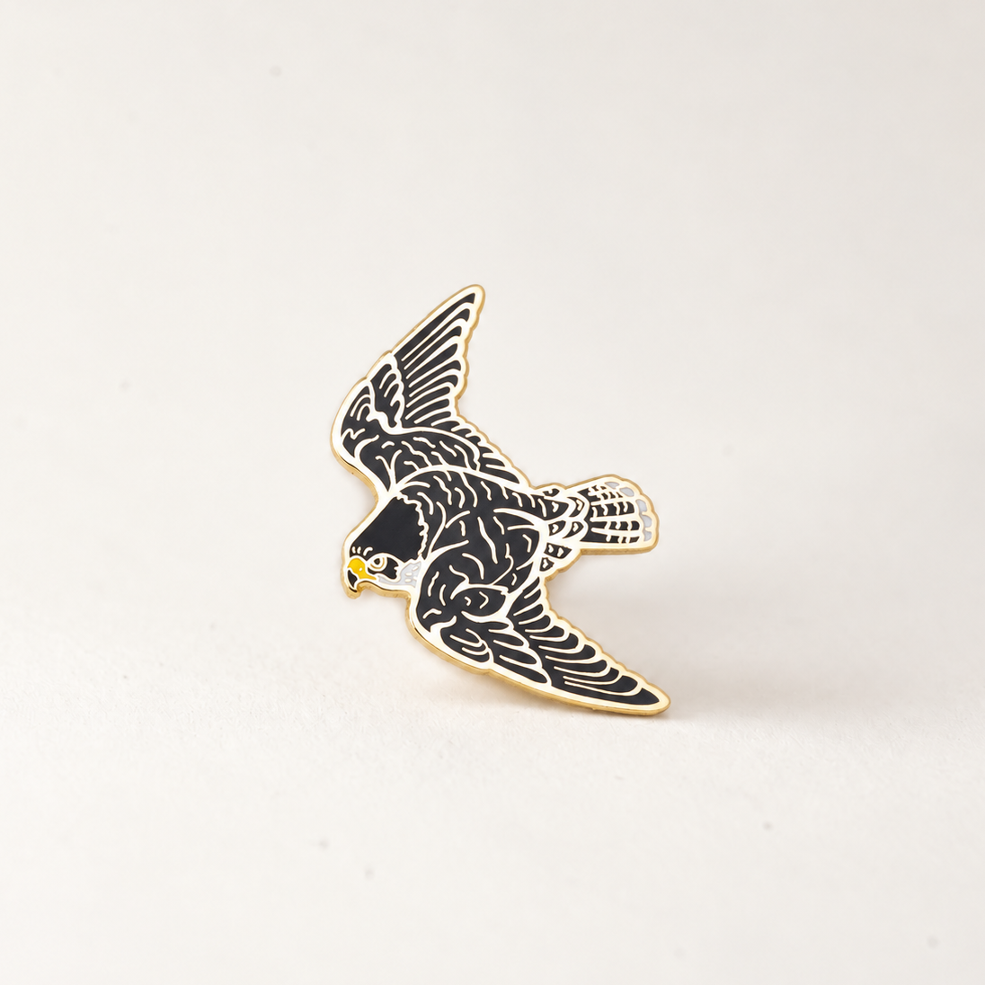 Peregrine Falcon Enamel Pin