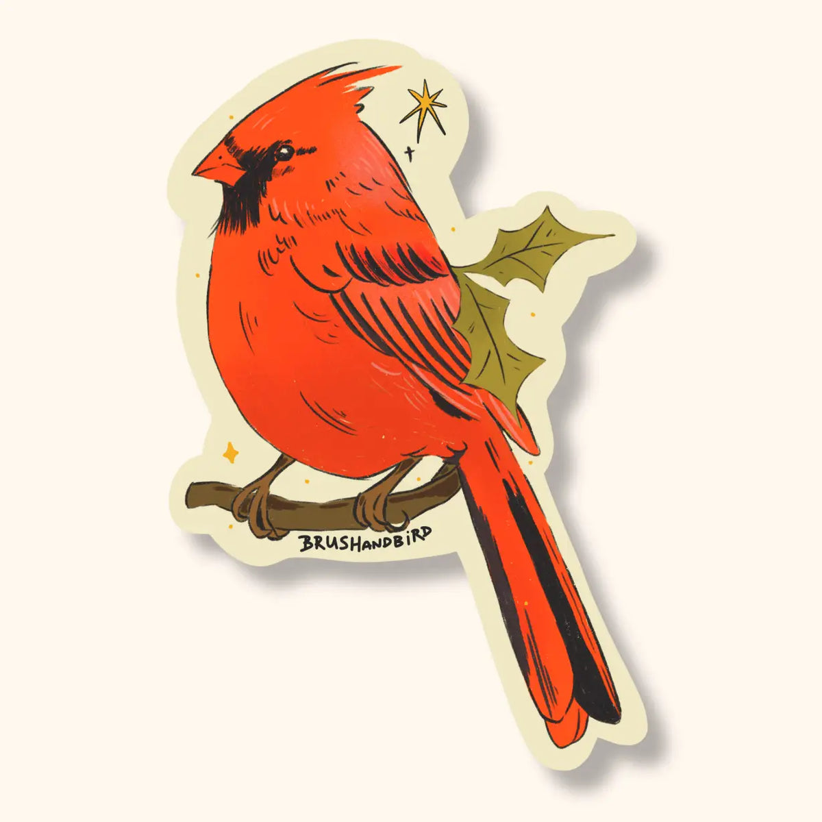 Cardinal Vinyl Sticker