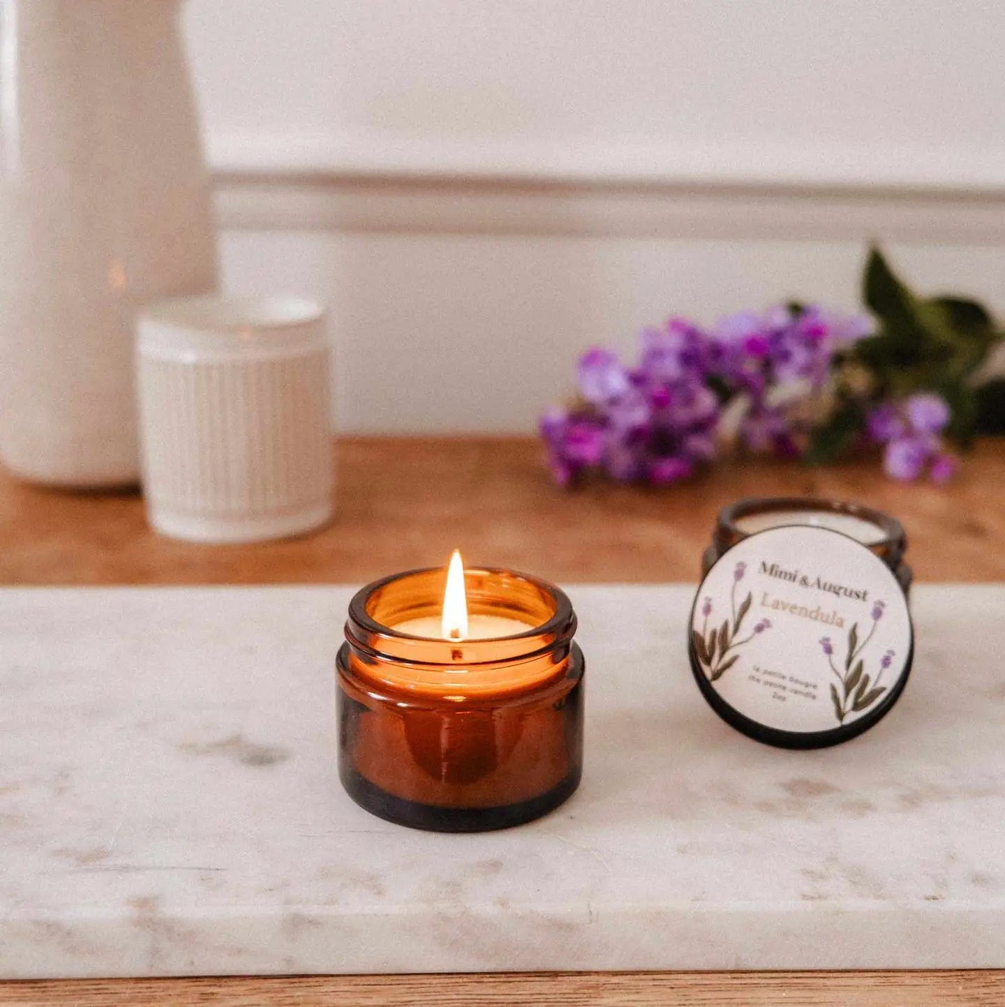 Mini Soy Wax Candle — Lavendula