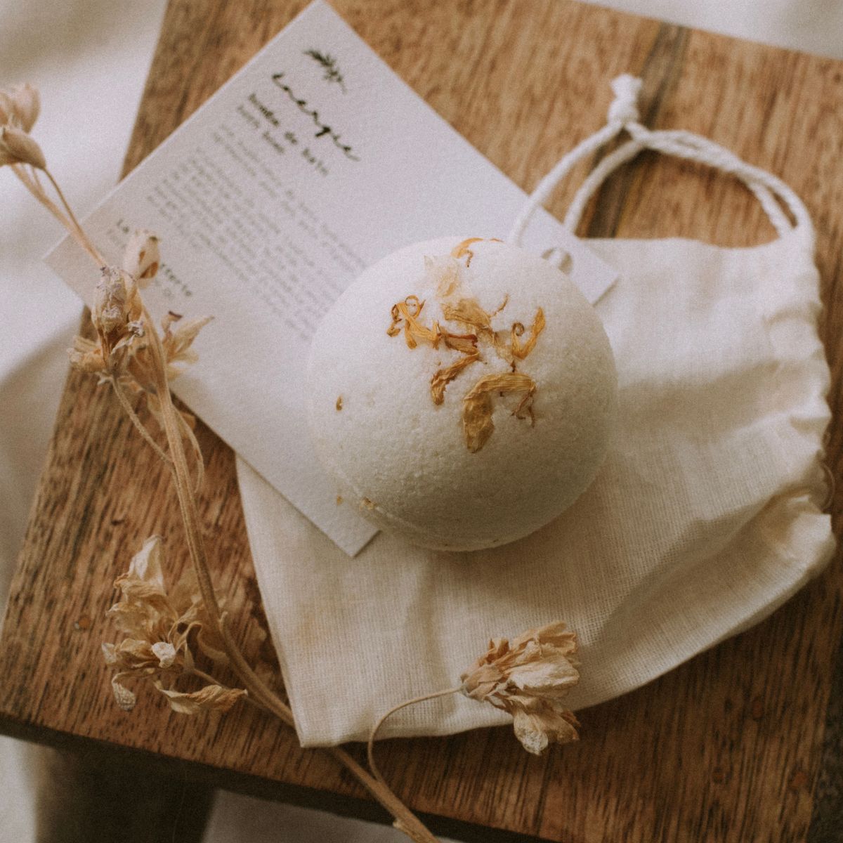 All-Natural Bath Bomb