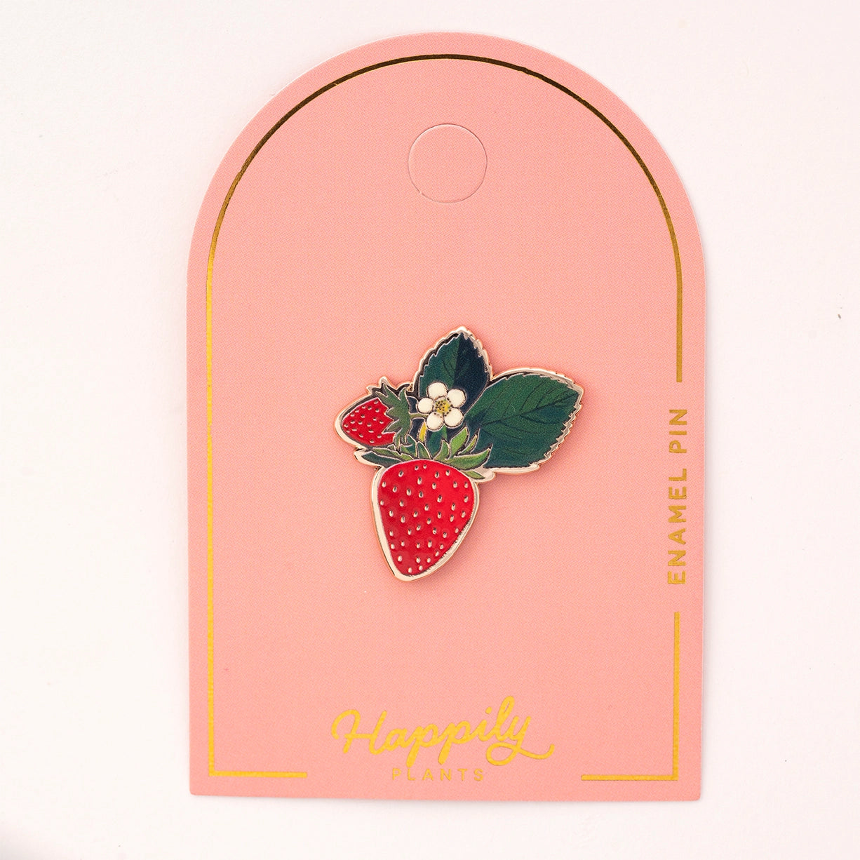 Strawberry Enamel Pin