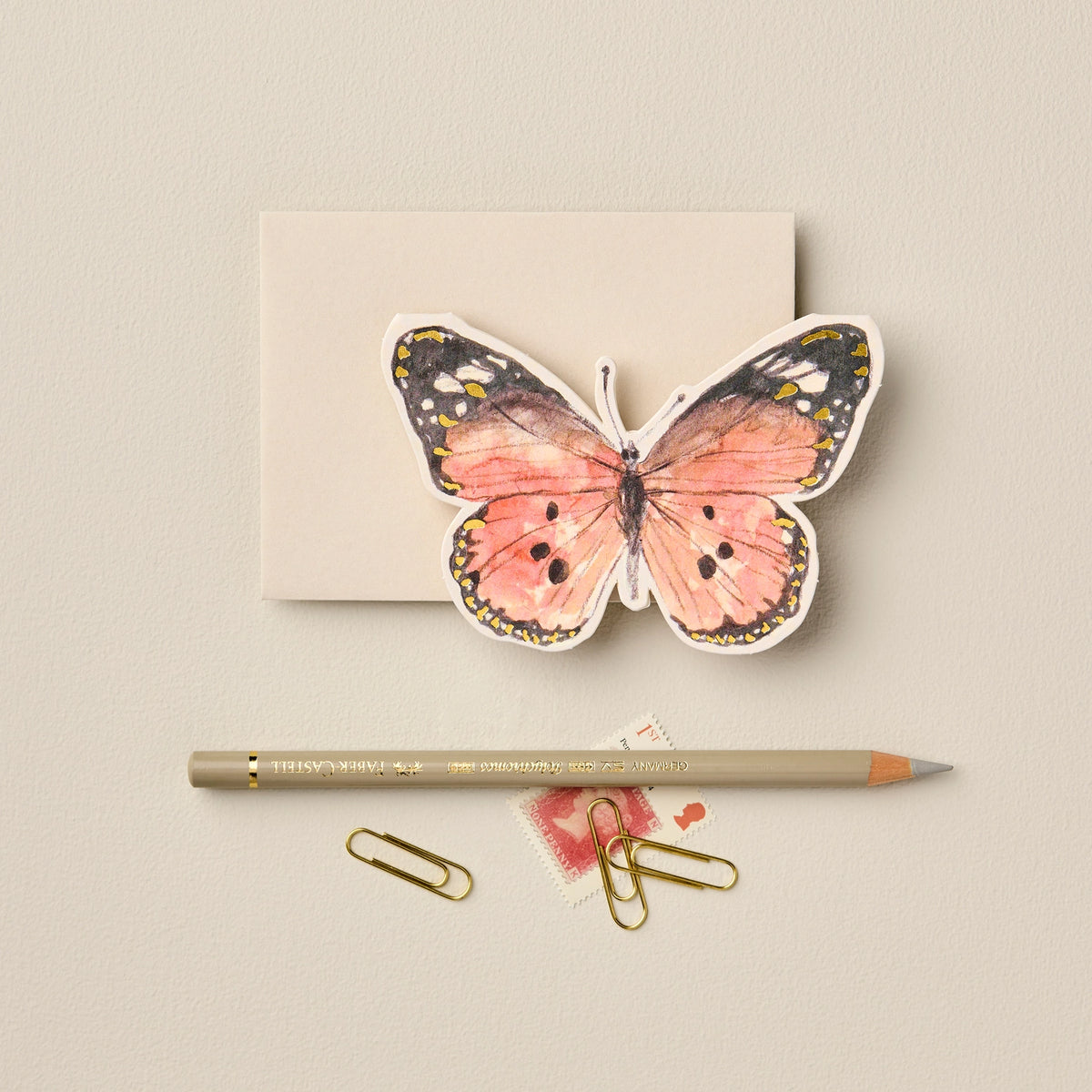 Mini Moth Greeting Card