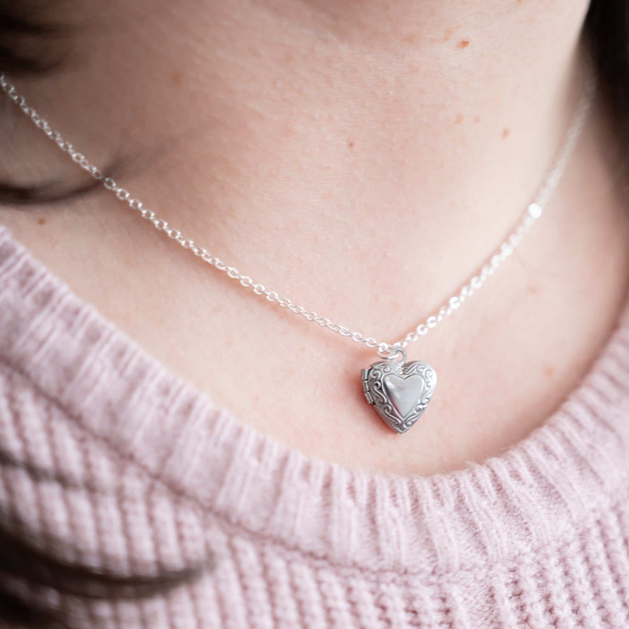 Mini Heart-Shaped Locket