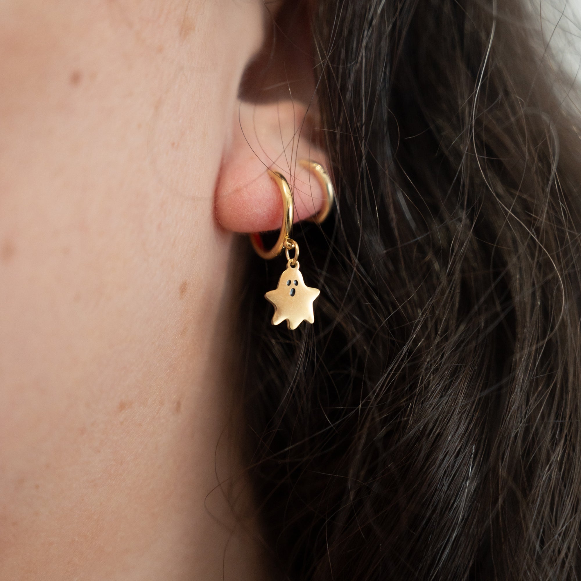Halloween Huggie Hoops