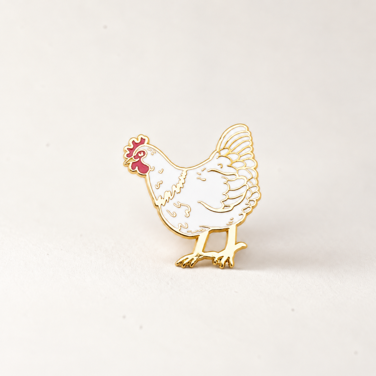 Chicken Enamel Pin