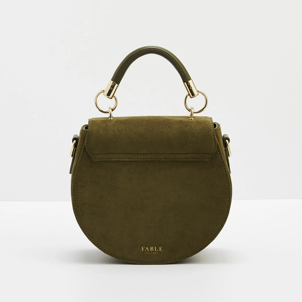 Woodland Embroidered Saddle Bag | Fable England