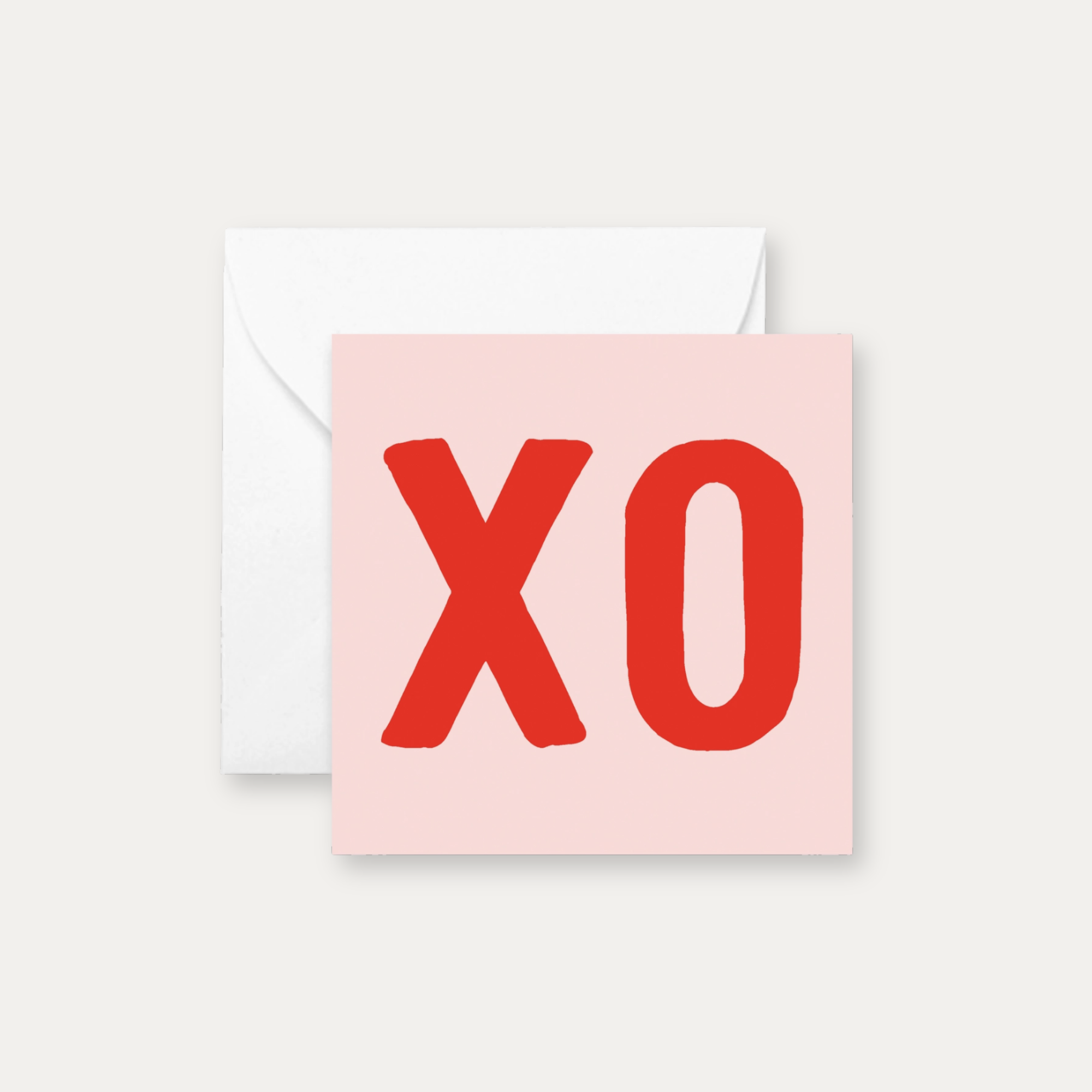 XO Valentine's Day Mini Greeting Card