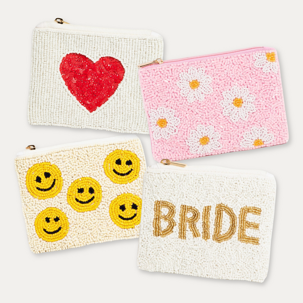 Mini Beaded Pouch