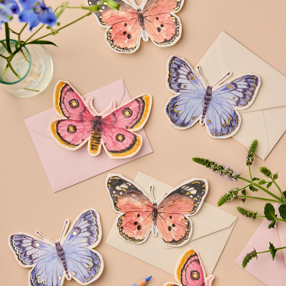 Mini Moth Greeting Card