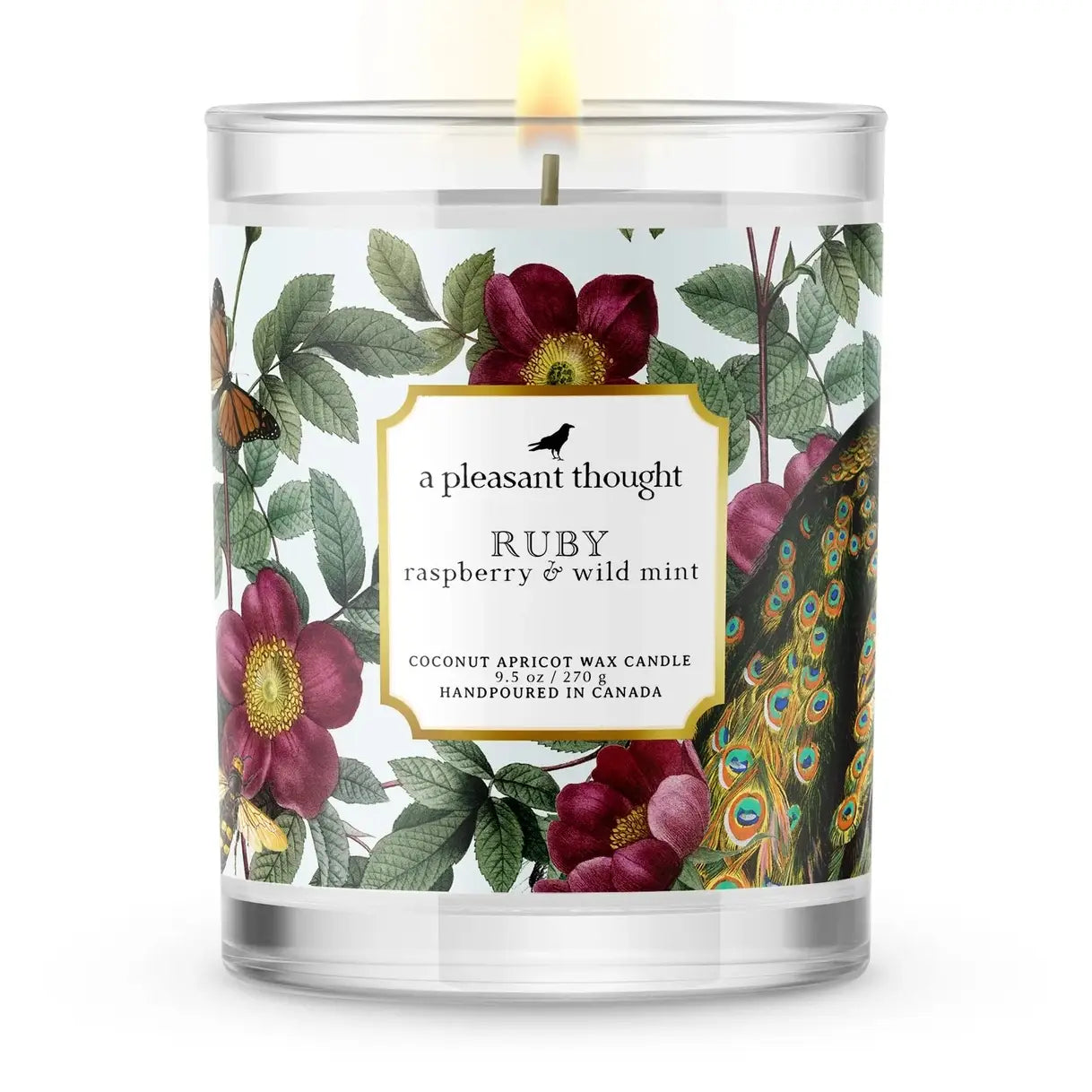 Ruby – Raspberry & Wild Mint Candle