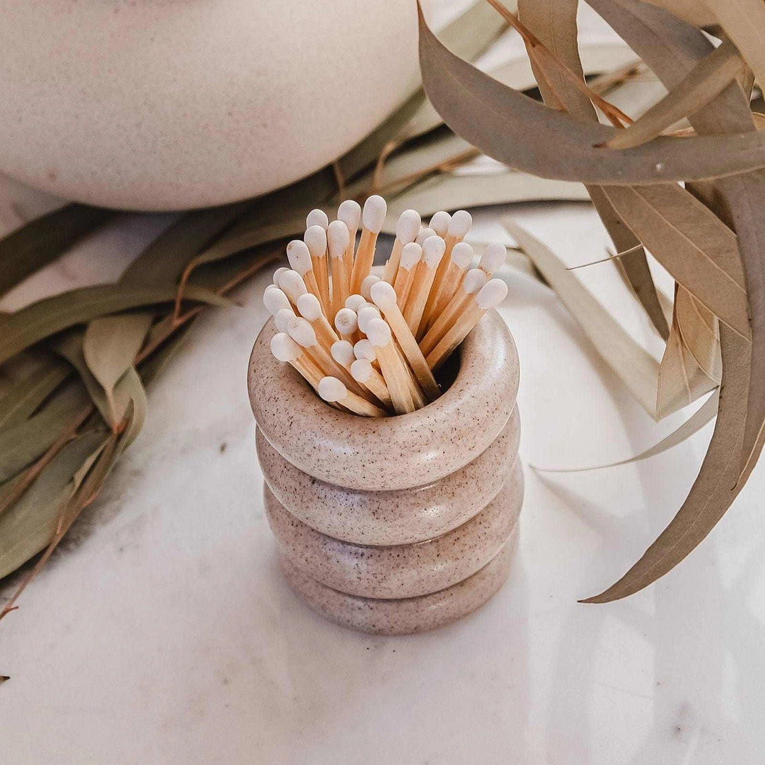 Ceramic Match Holder