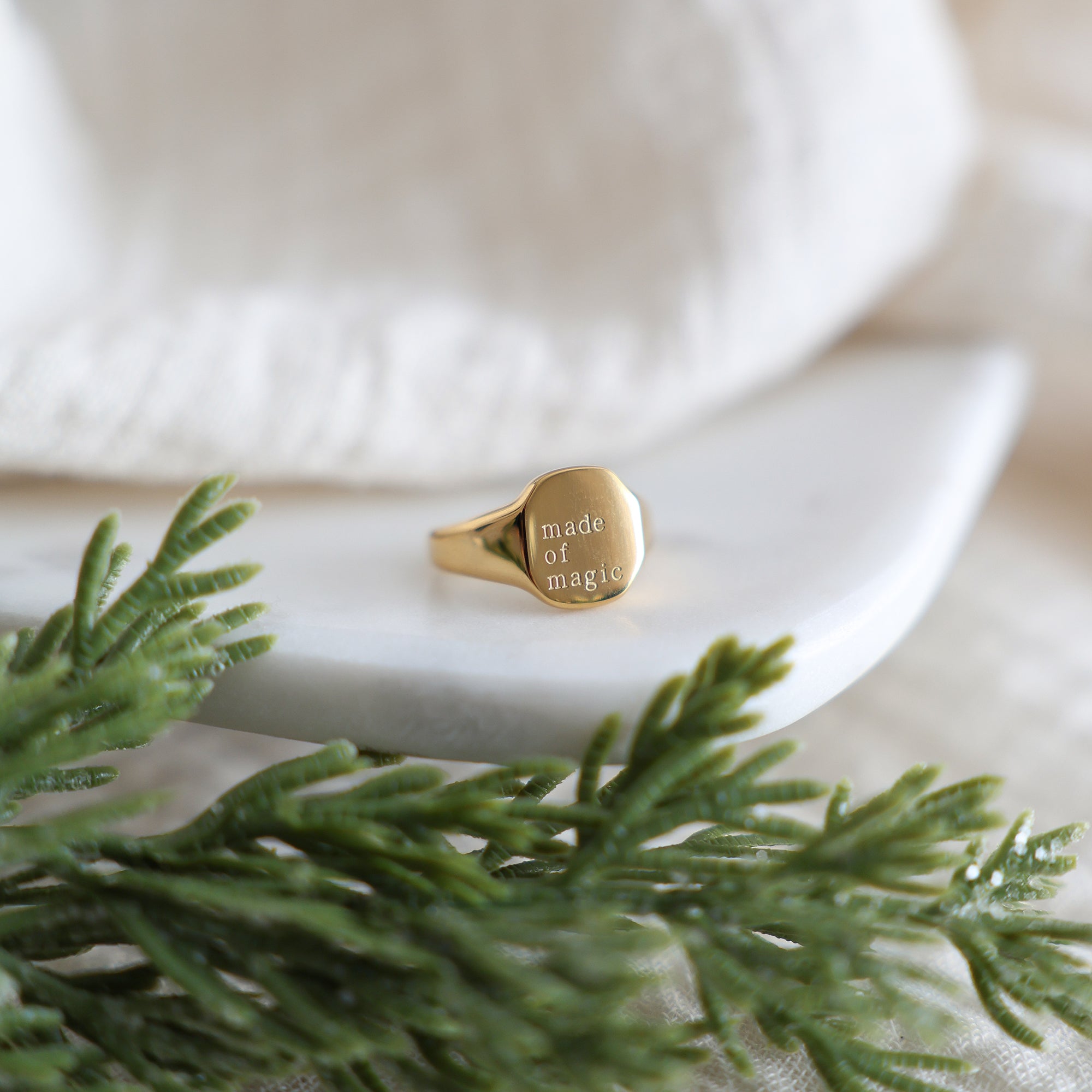 Made of Magic Signet Ring