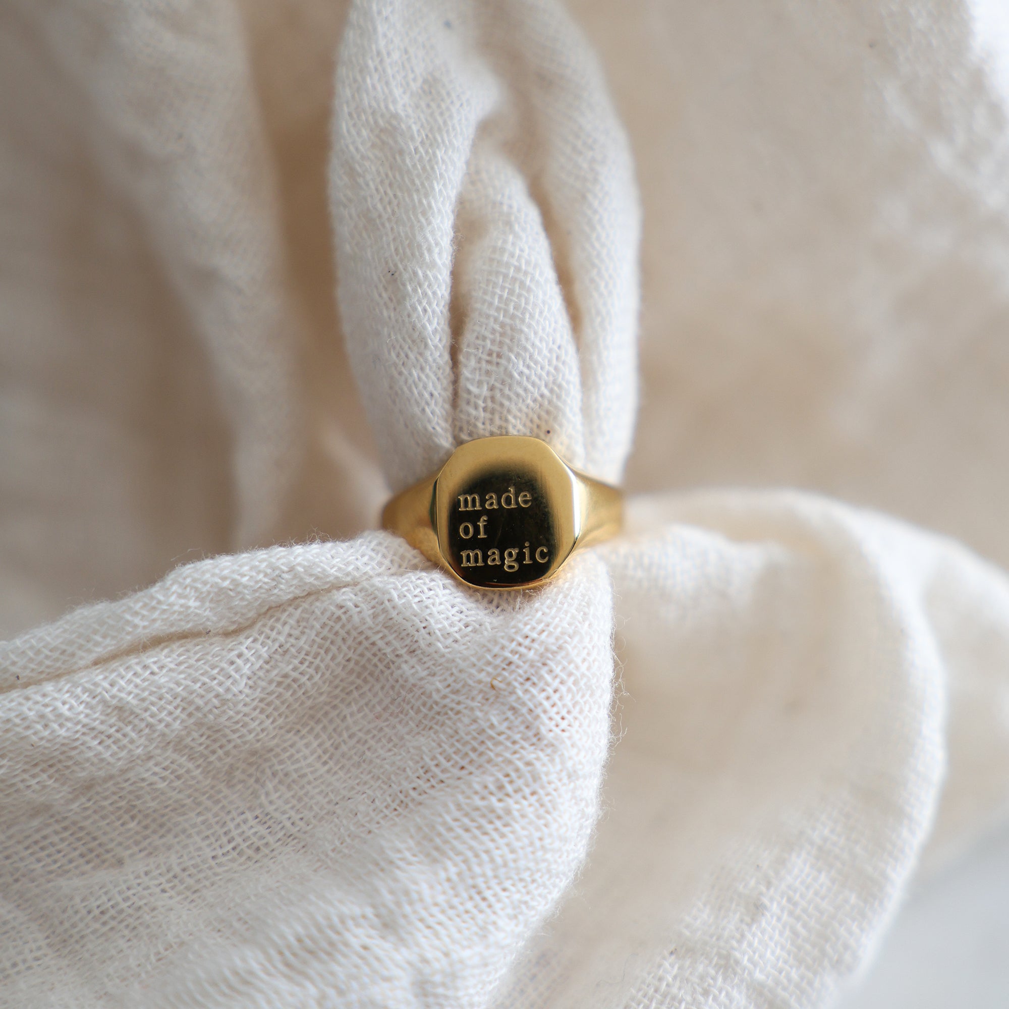 Made of Magic Signet Ring