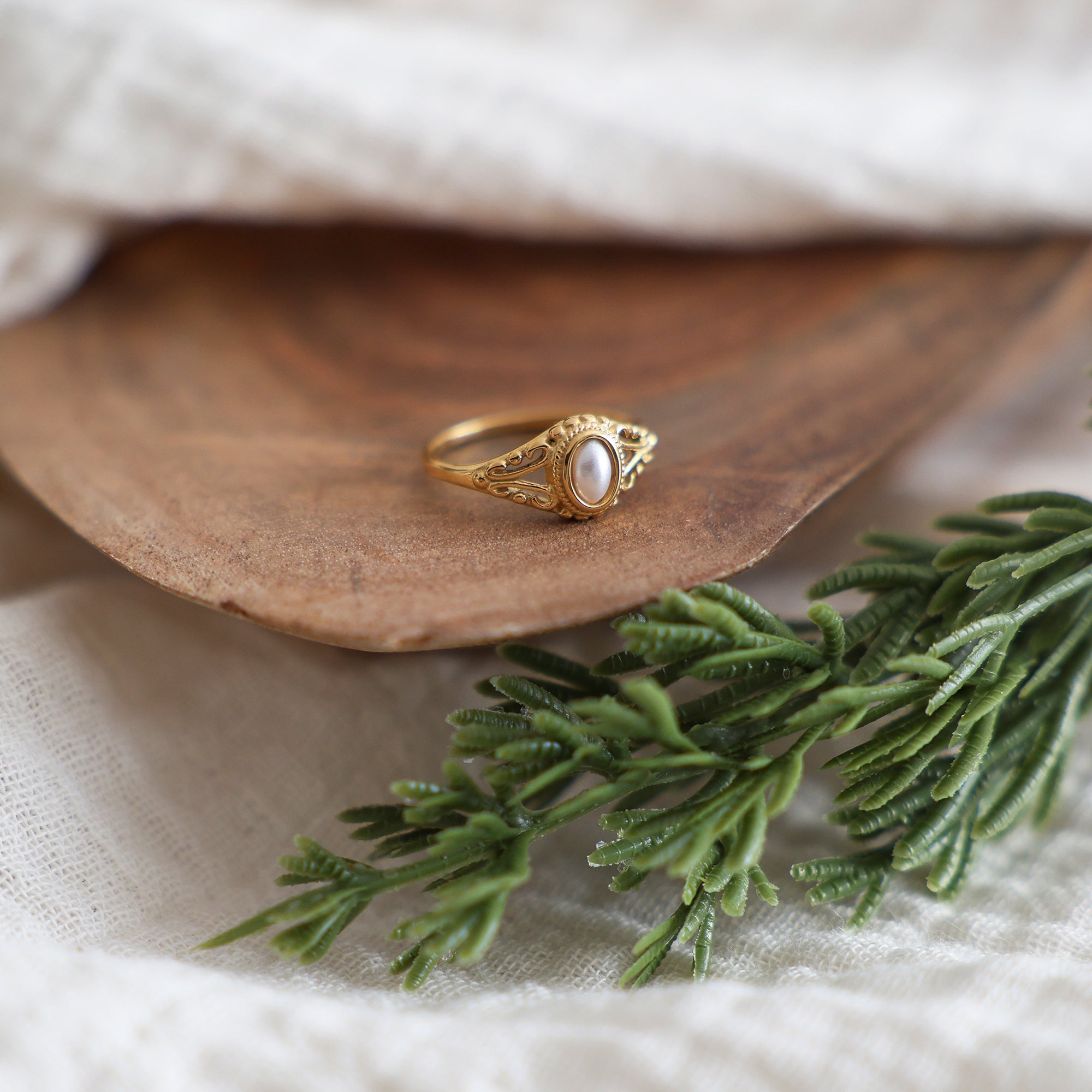 Heirloom Pearl Ring