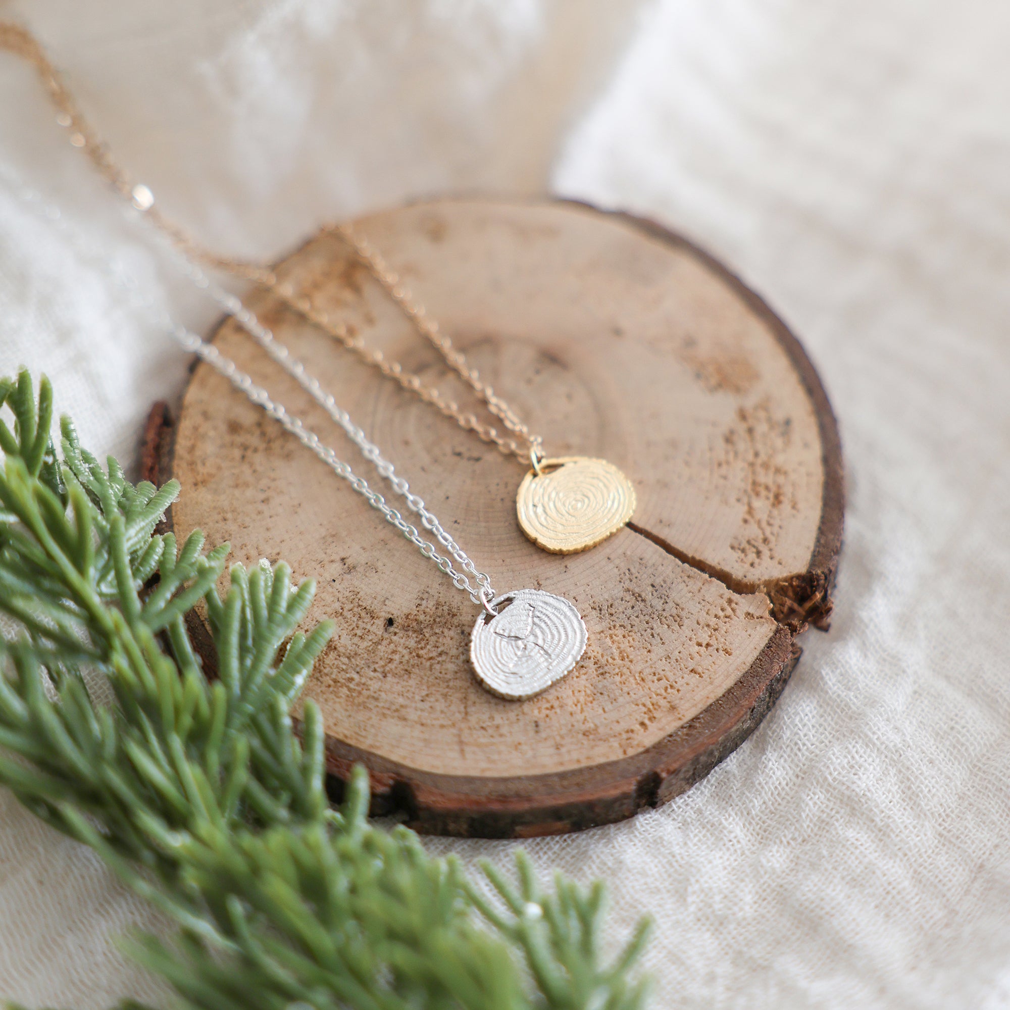 Tree Ring Necklace