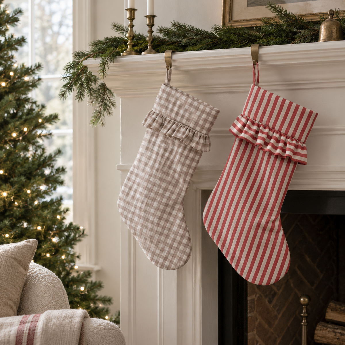 Cotton Holiday Stocking