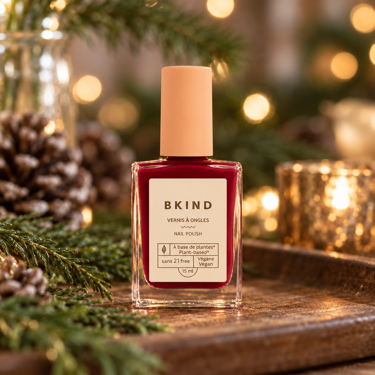 Petite-Bourgogne Vegan Nail Polish | BKIND