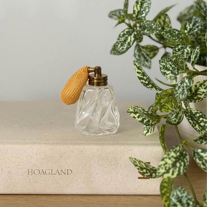 Vintage Cut Glass Perfume Bottle