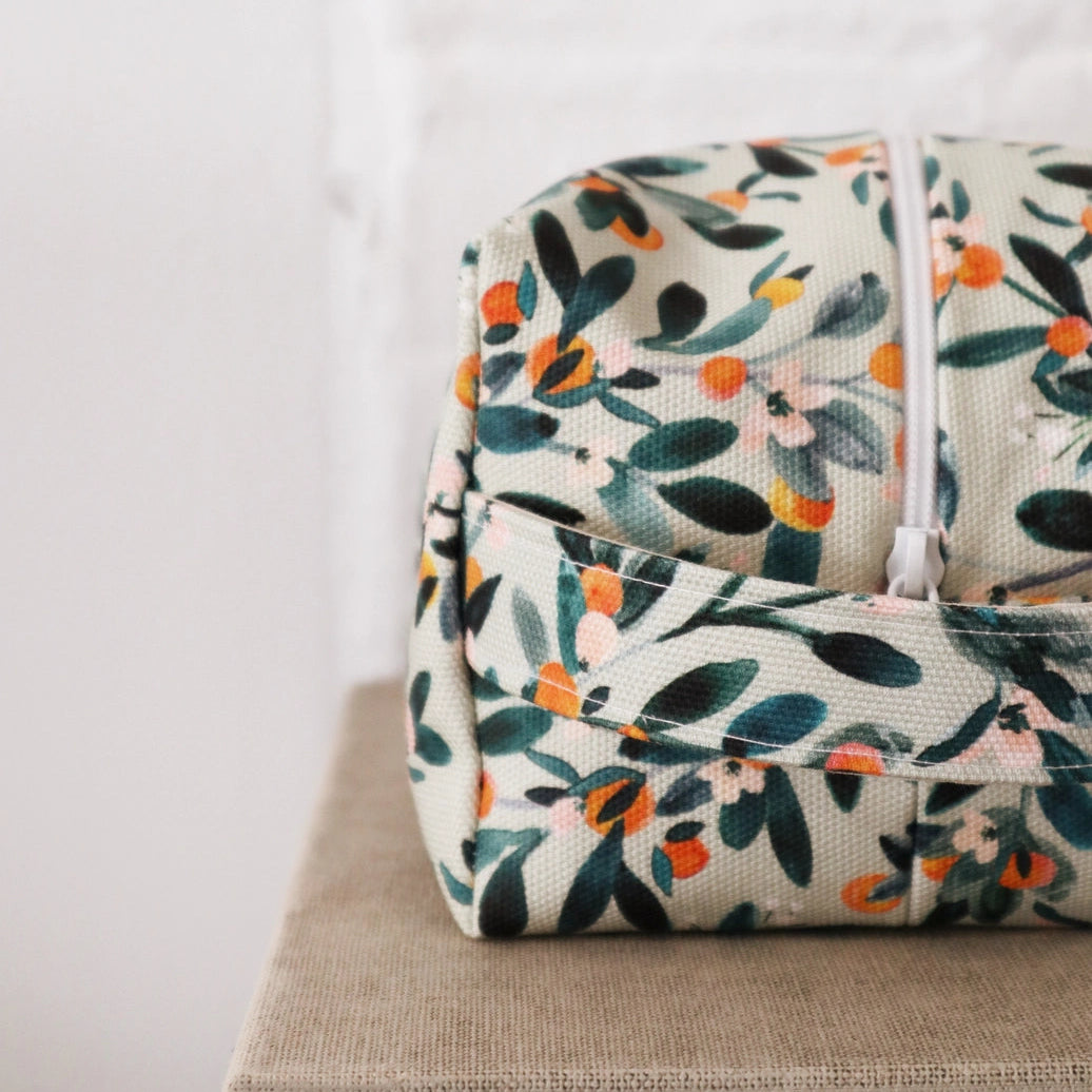 Citrus Mini Makeup Pouch