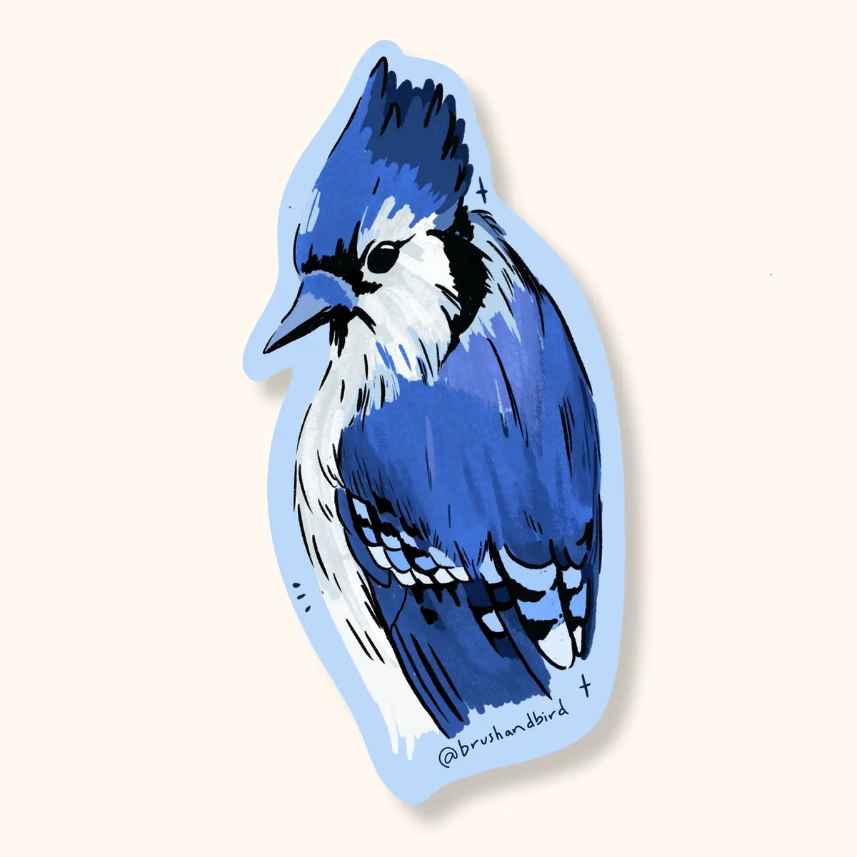 Blue Jay Vinyl Sticker