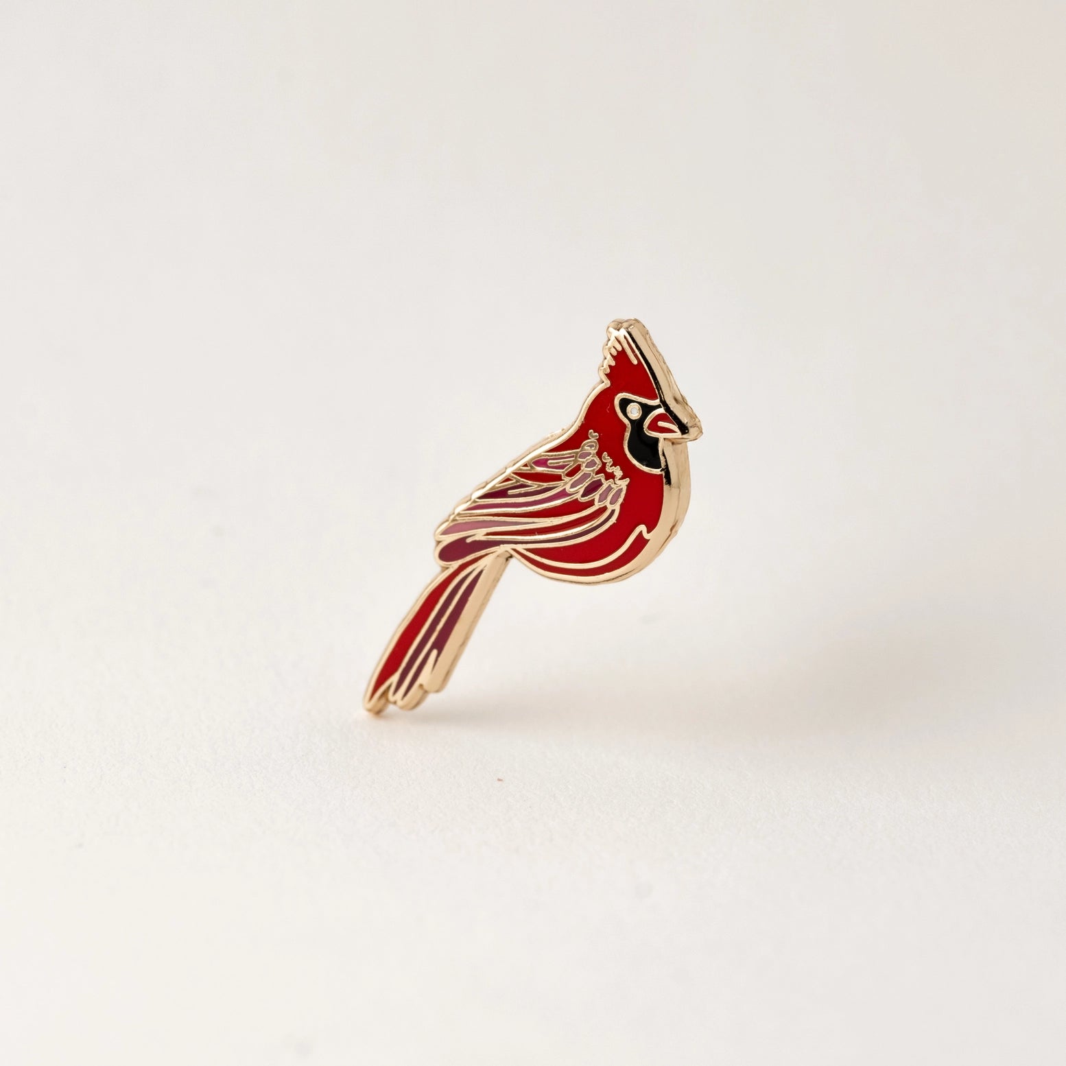 Cardinal Enamel Pin