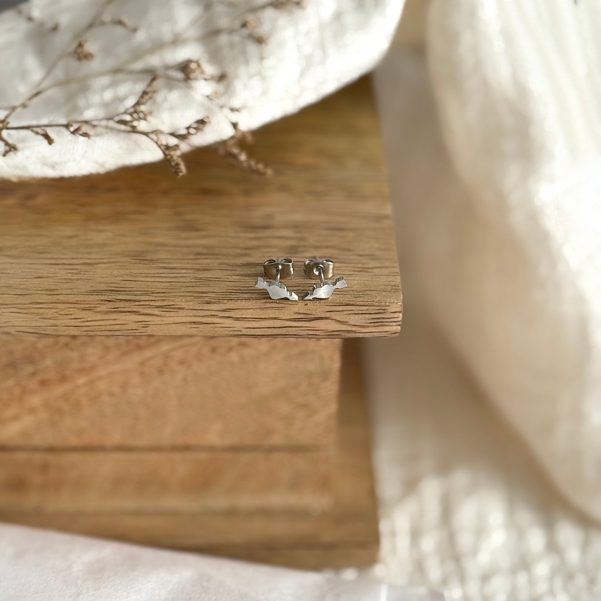 Mini Cupid's Heart Earrings