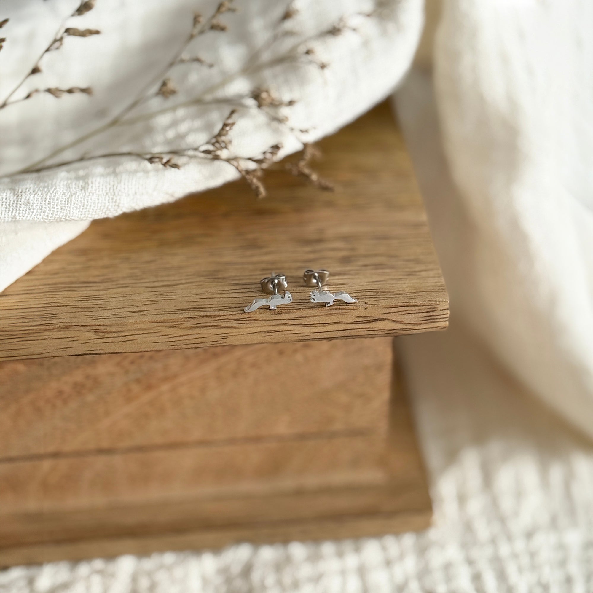 Mini Squirrel Earrings
