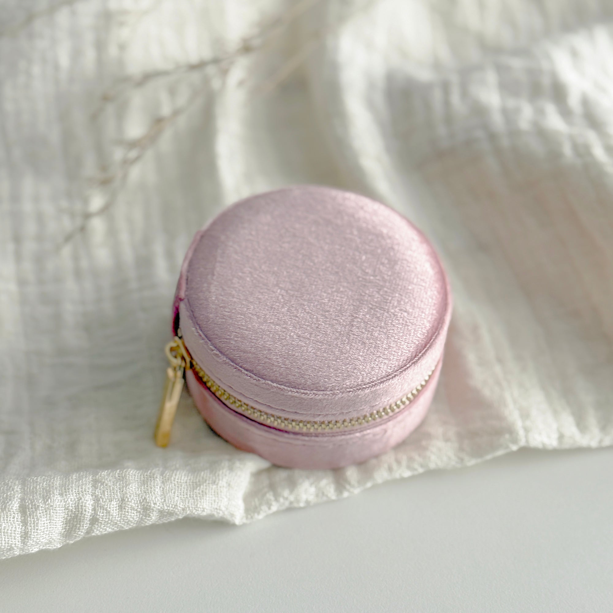 Velvet Travel Jewellery Box