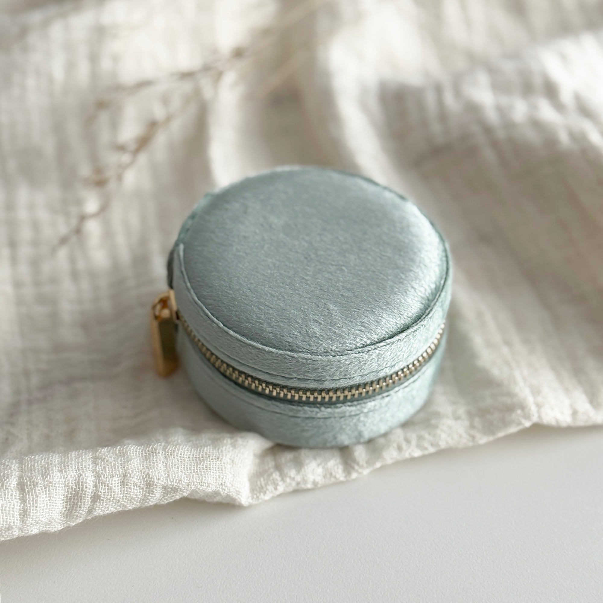Velvet Travel Jewellery Box