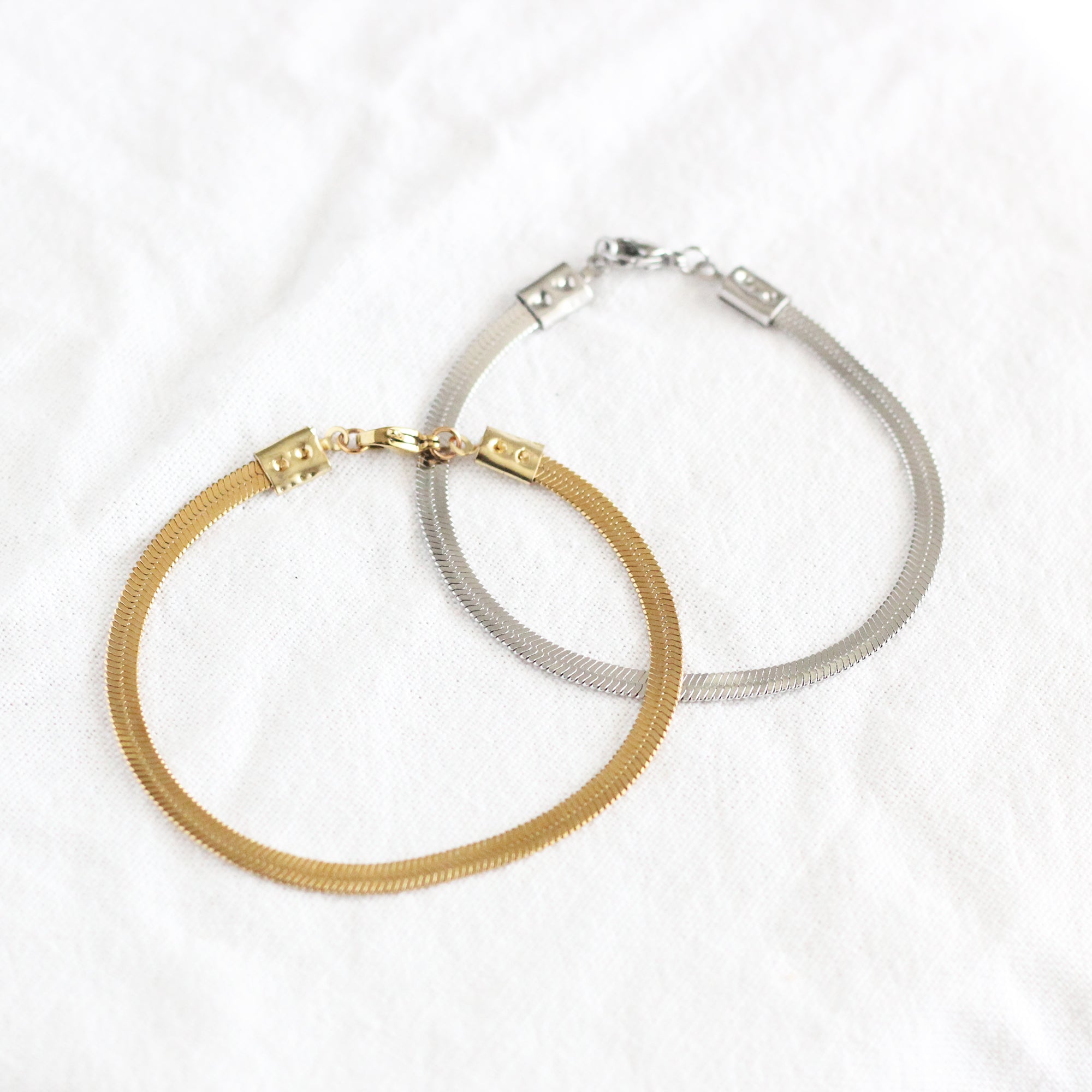 Herringbone Chain Bracelet