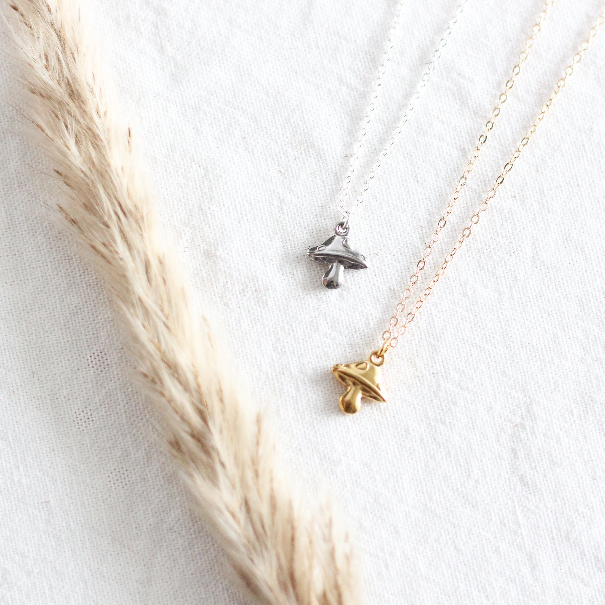 Mushroom Necklace
