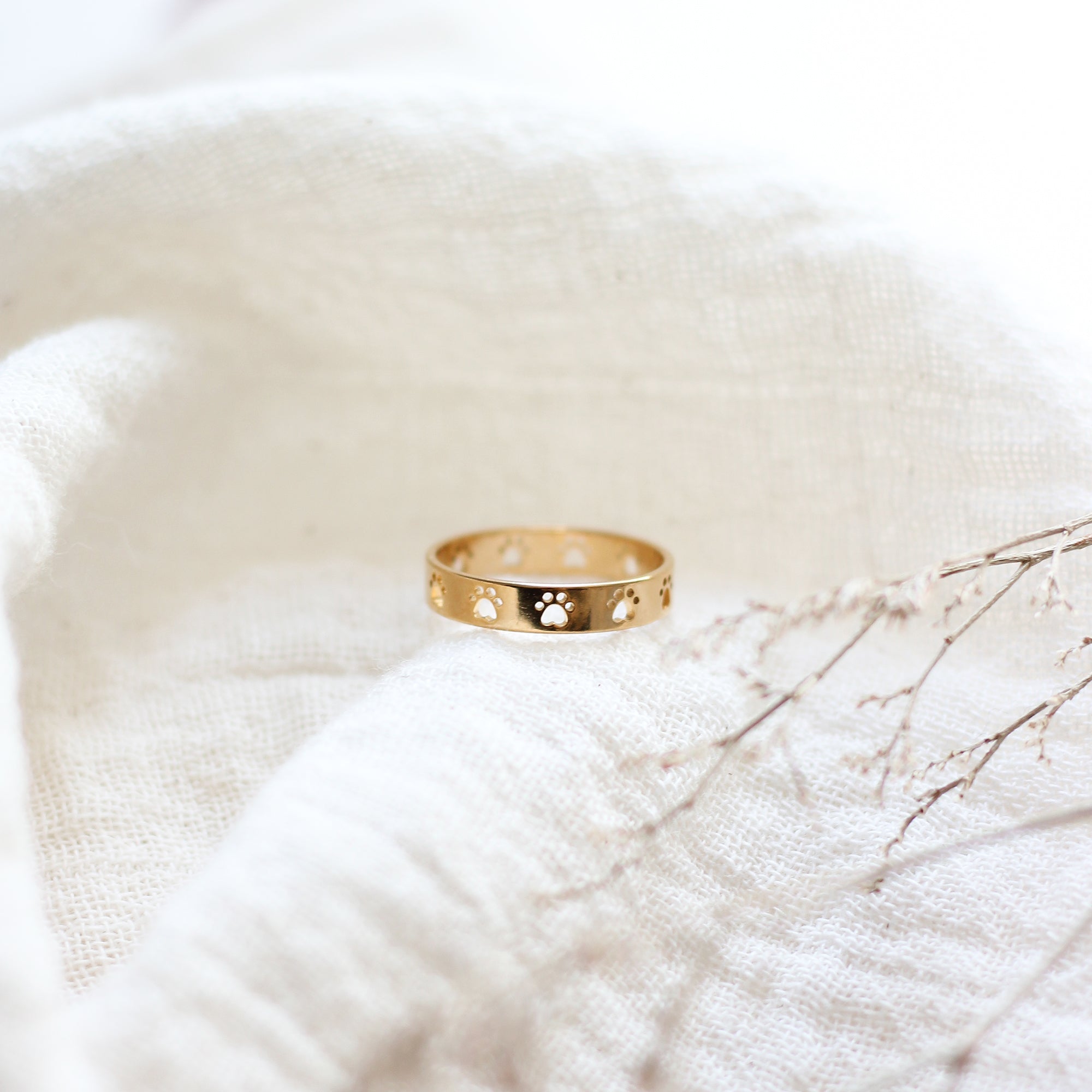 Paw Print Ring