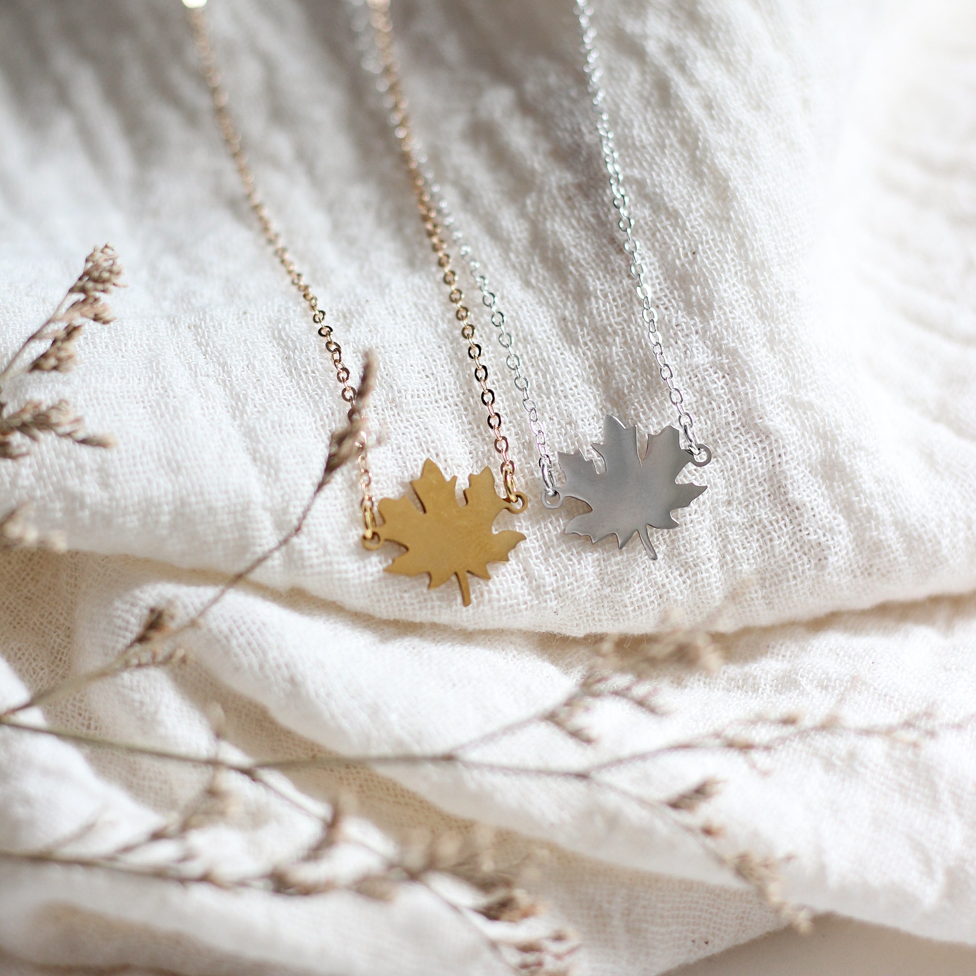 Canadian Maple Necklace