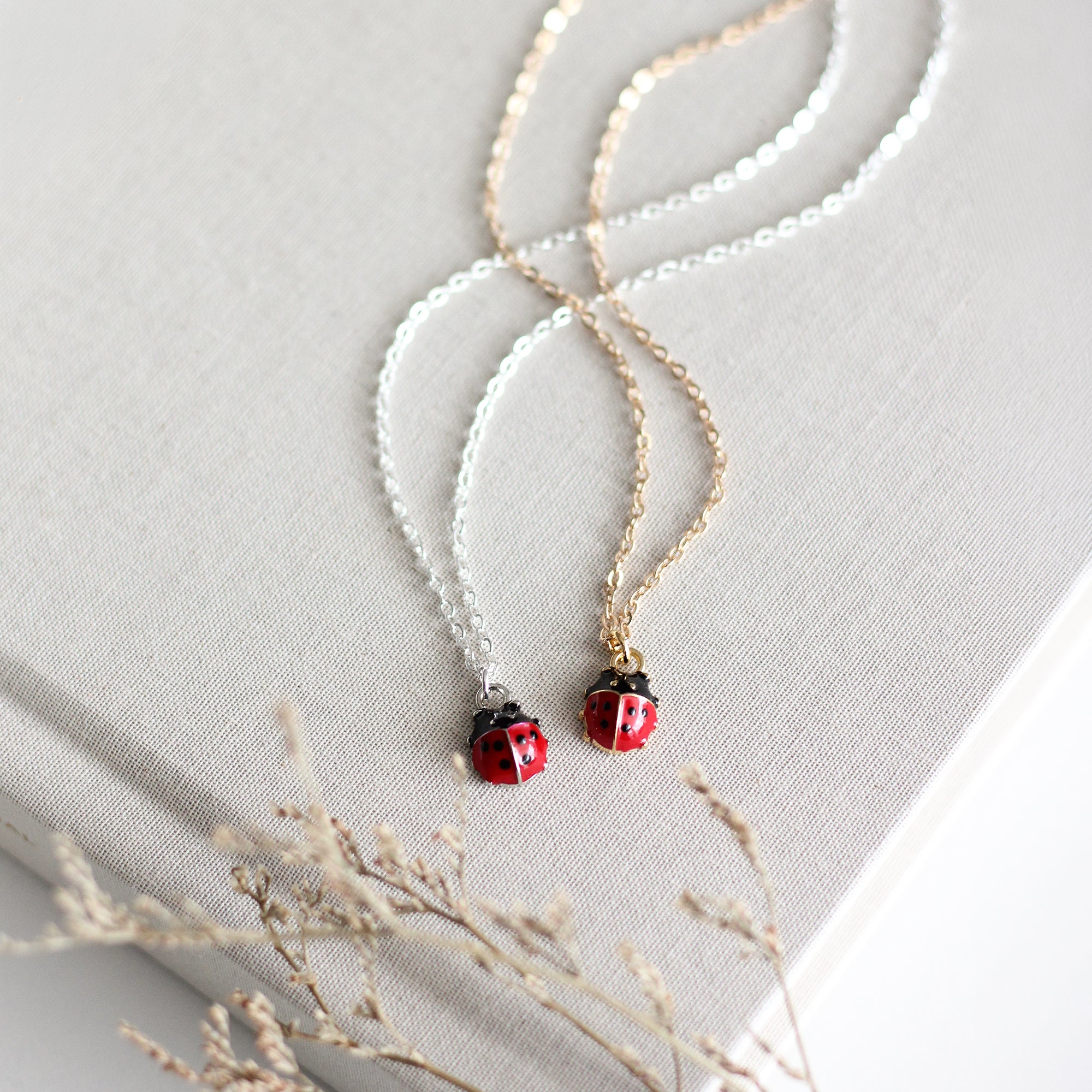 Ladybug Necklace | Birch Jewellery