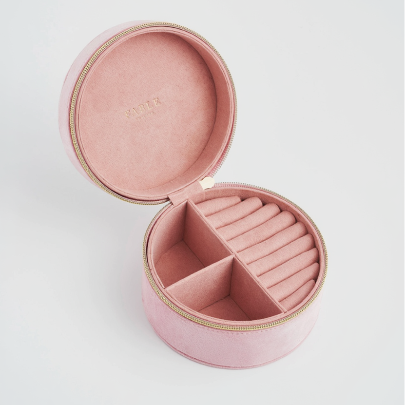 Ladybug Embroidered Jewellery Box