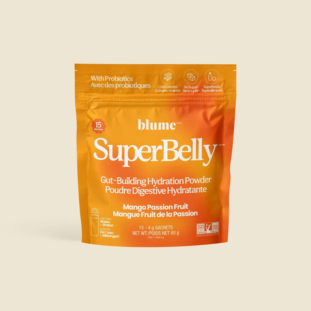 Mango Passion Fruit - Blume SuperBelly Hydration Mix