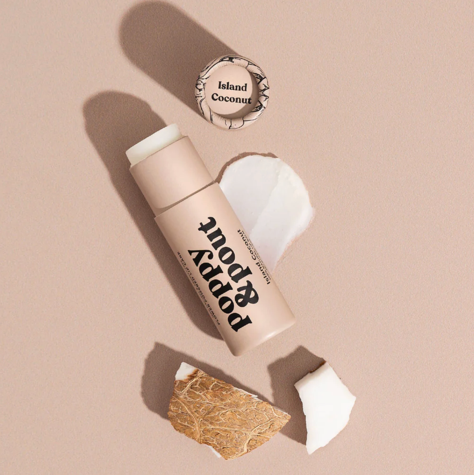 Island Coconut Lip Balm | Poppy & Pout