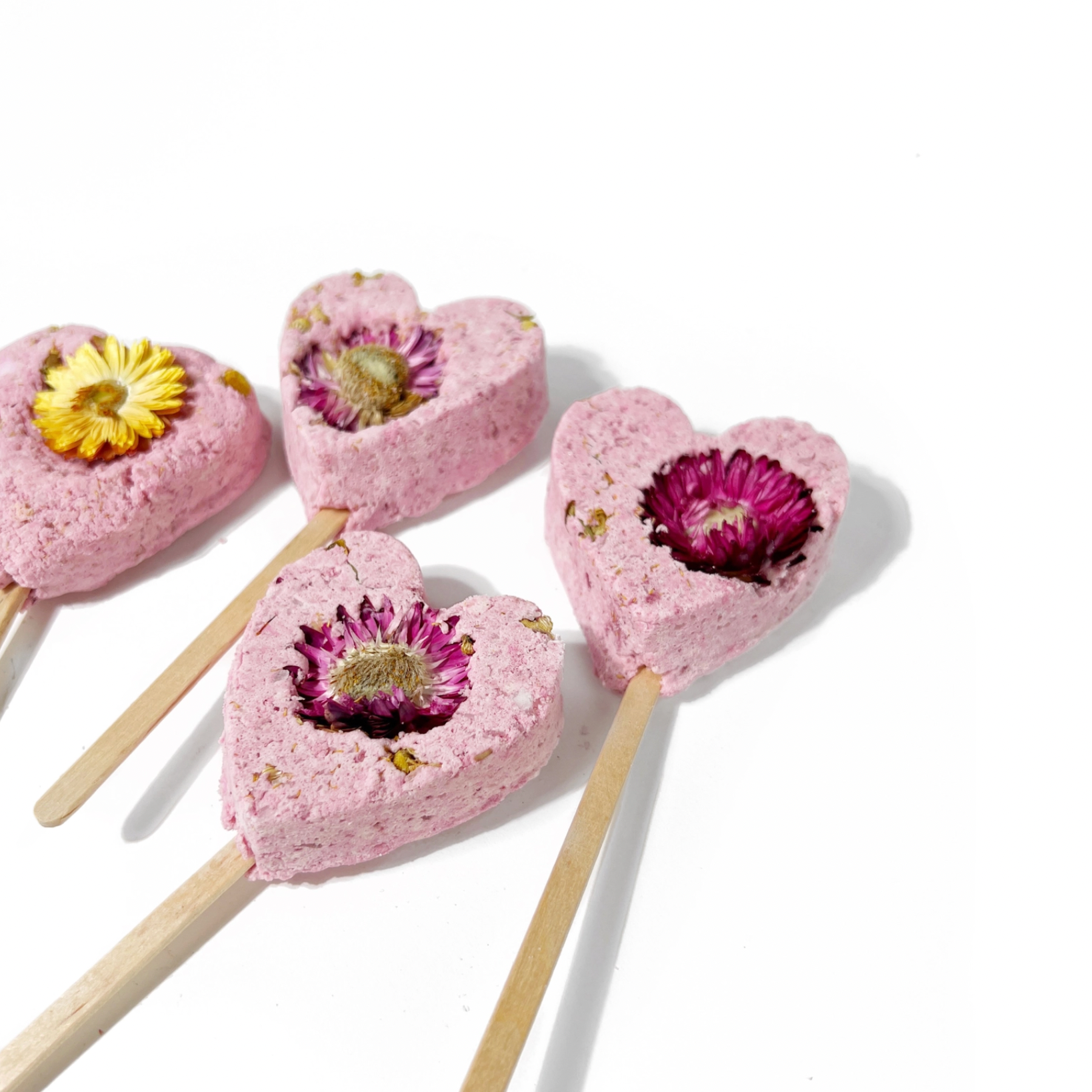 Floral Heart Bath Pop