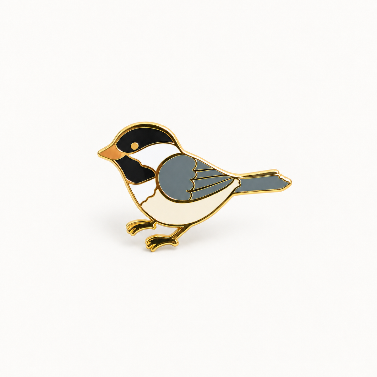 Black-capped Chickadee Enamel Pin