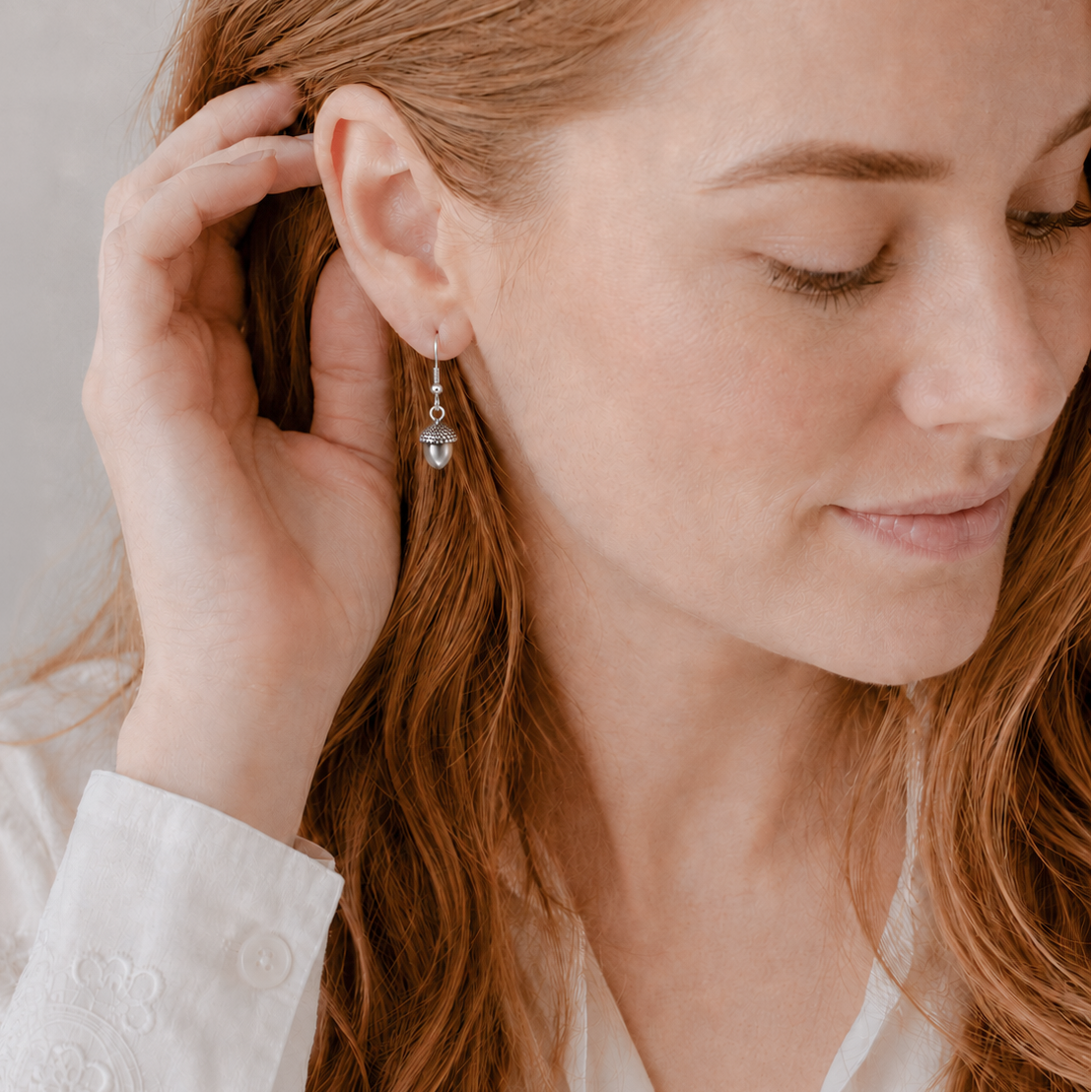 Acorn Earrings