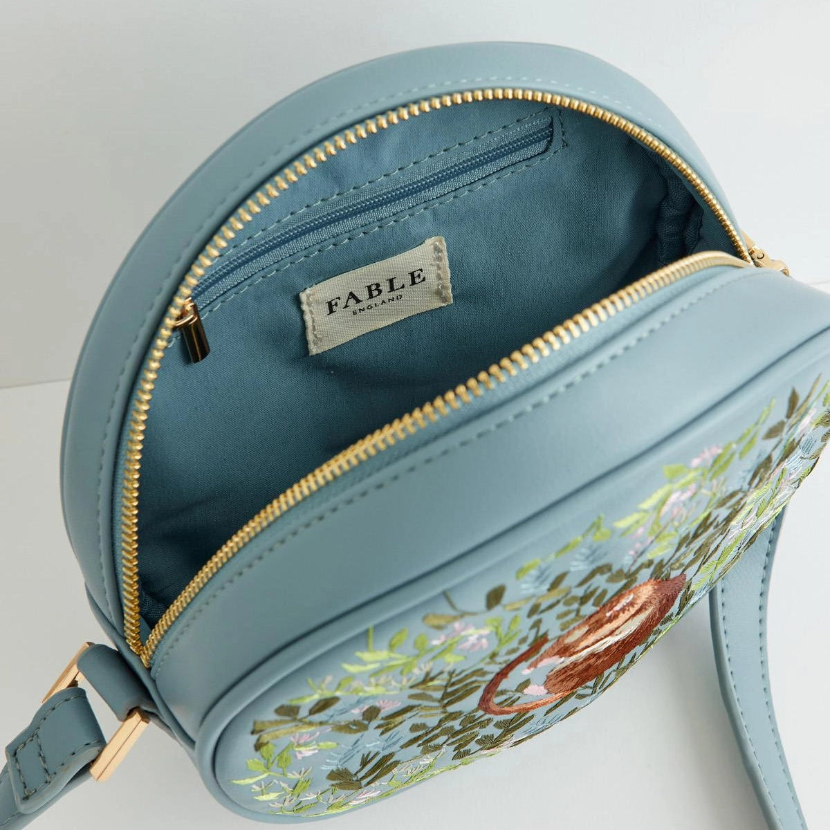 Dormouse Embroidered Purse | Fable England