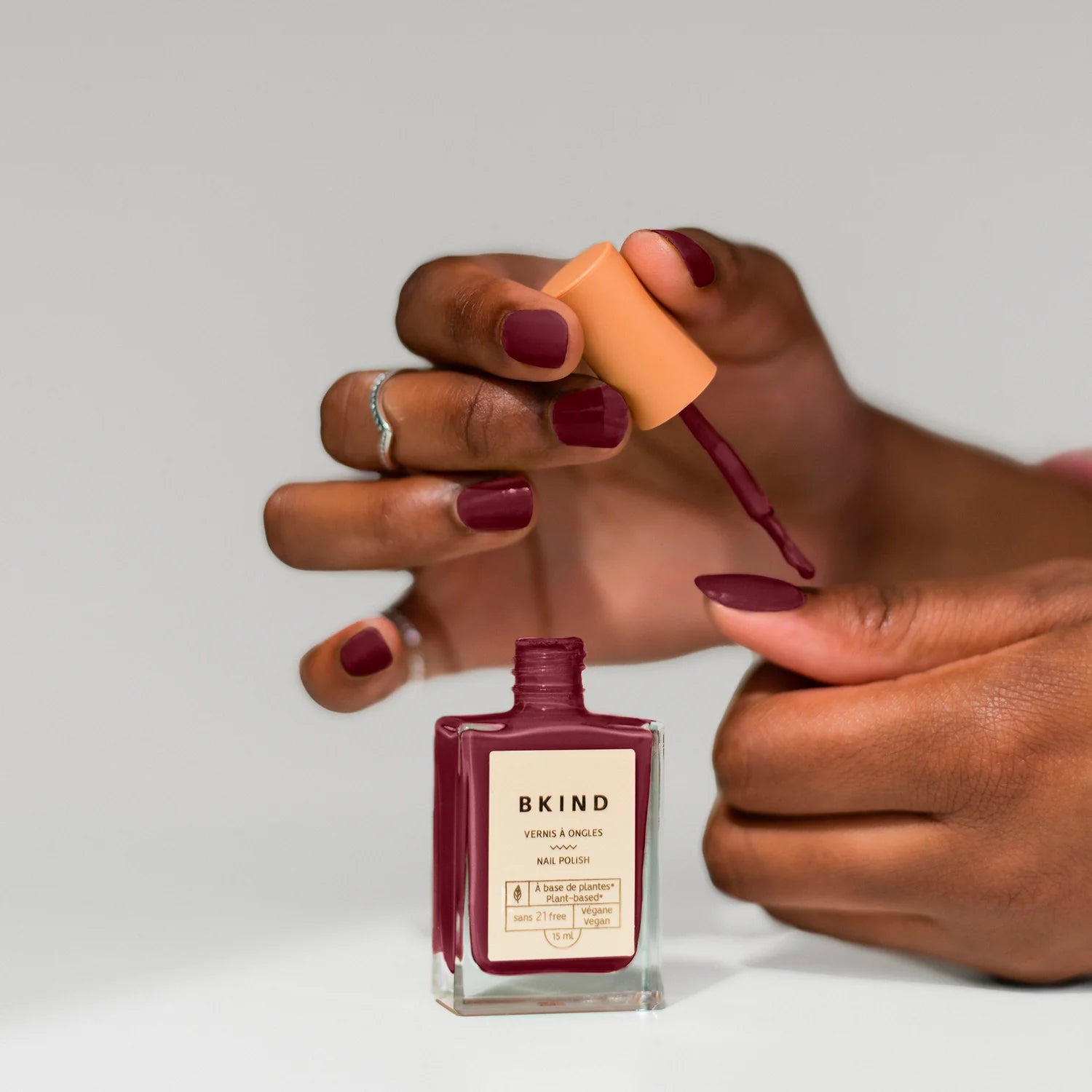Petite-Bourgogne Vegan Nail Polish | BKIND
