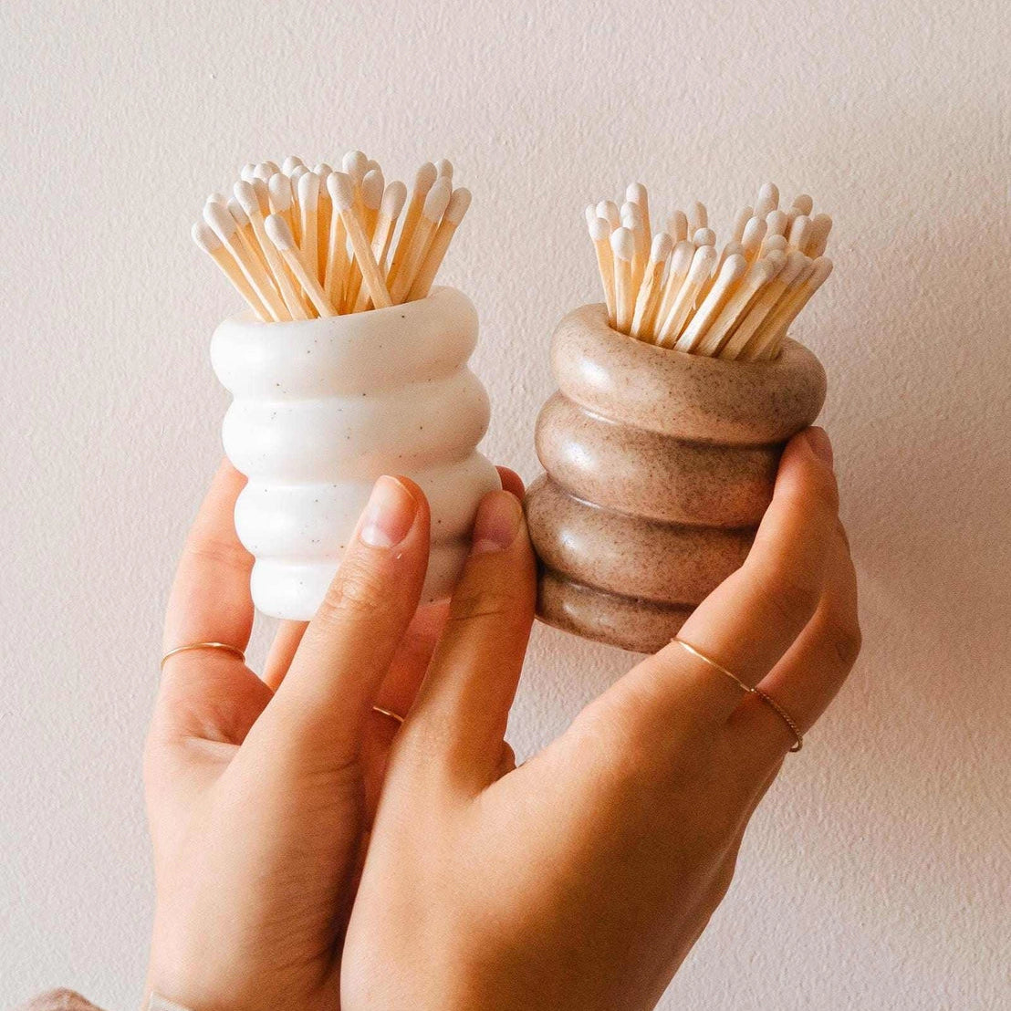 Ceramic Match Holder