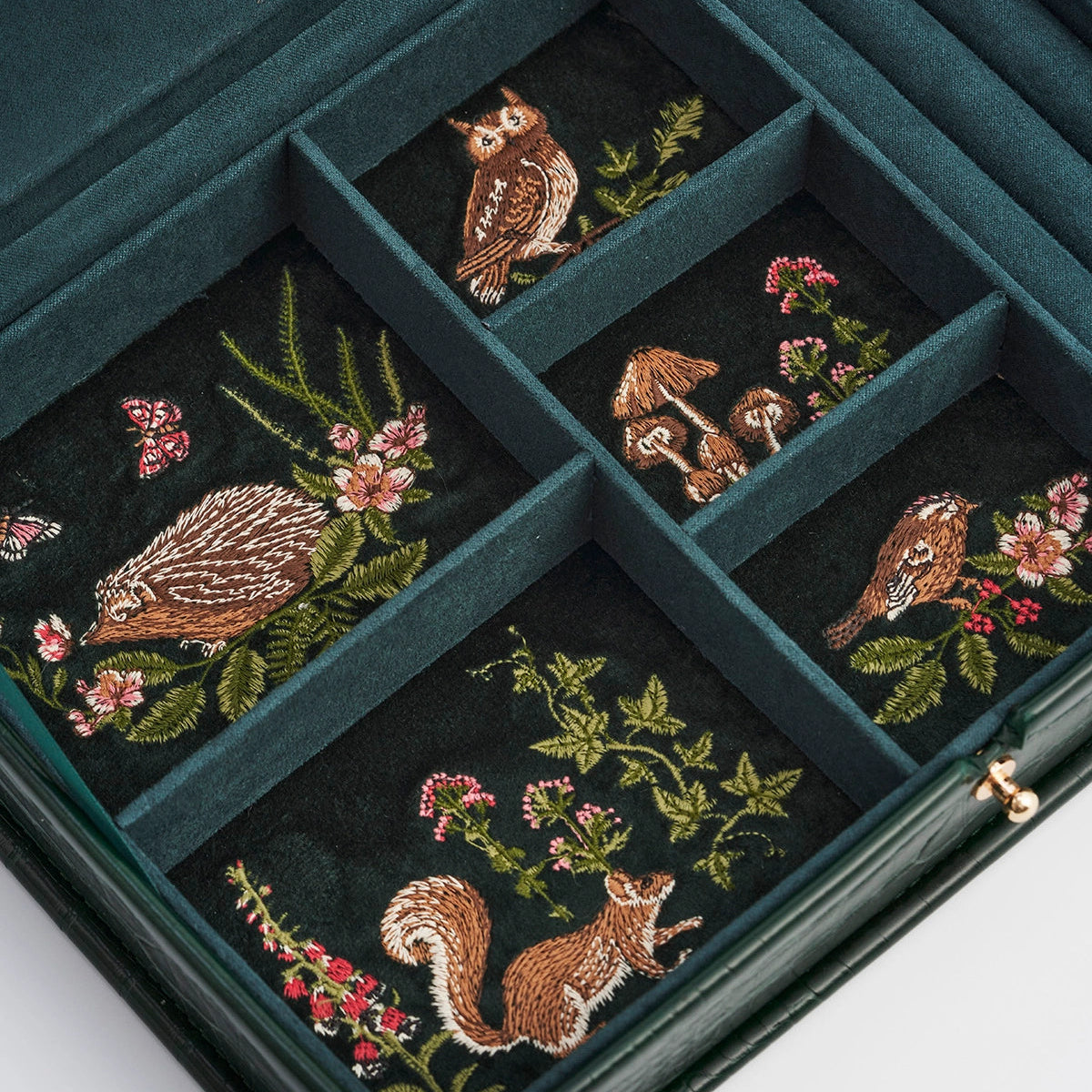 Woodland Animal Jewellery Box