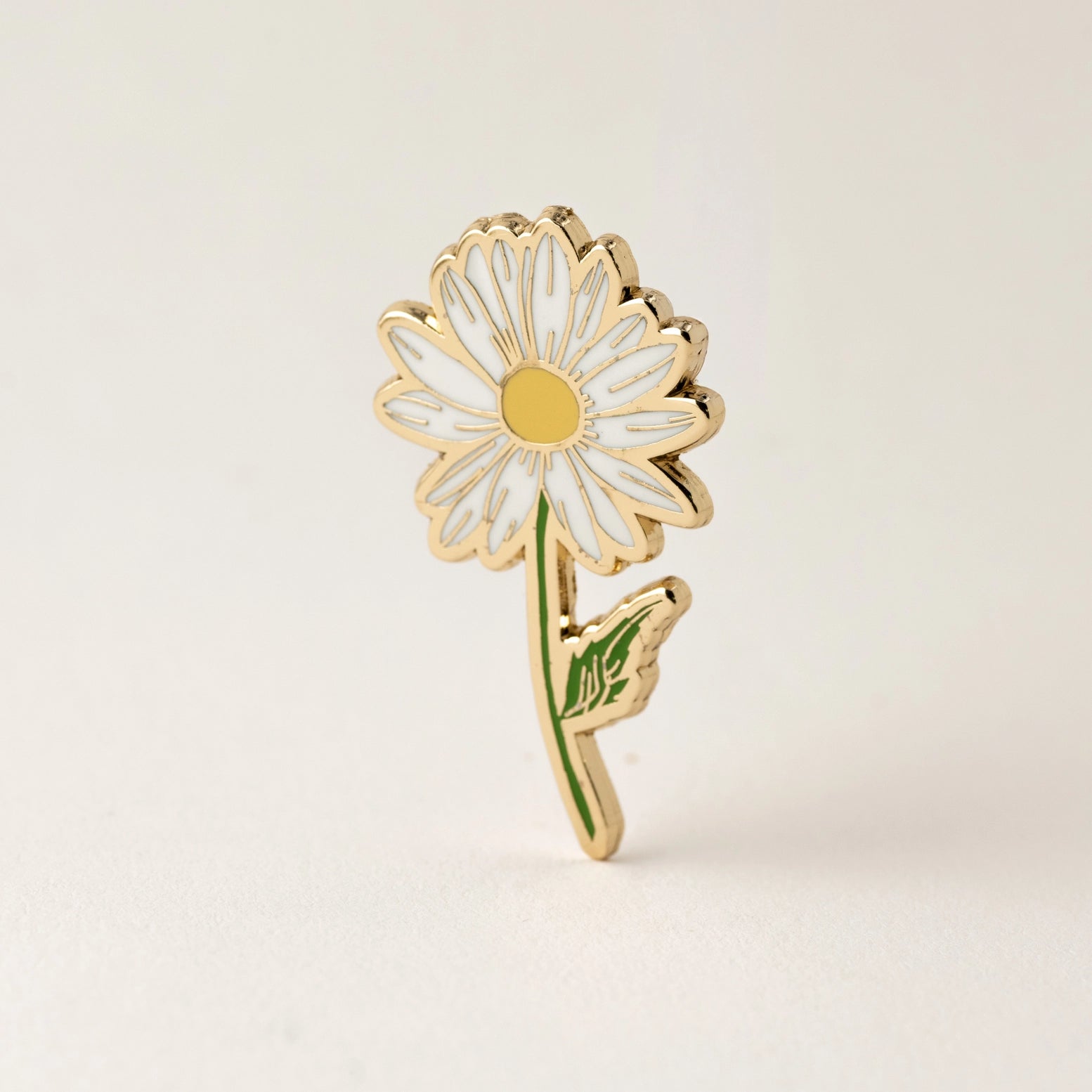 Daisy Enamel Pin