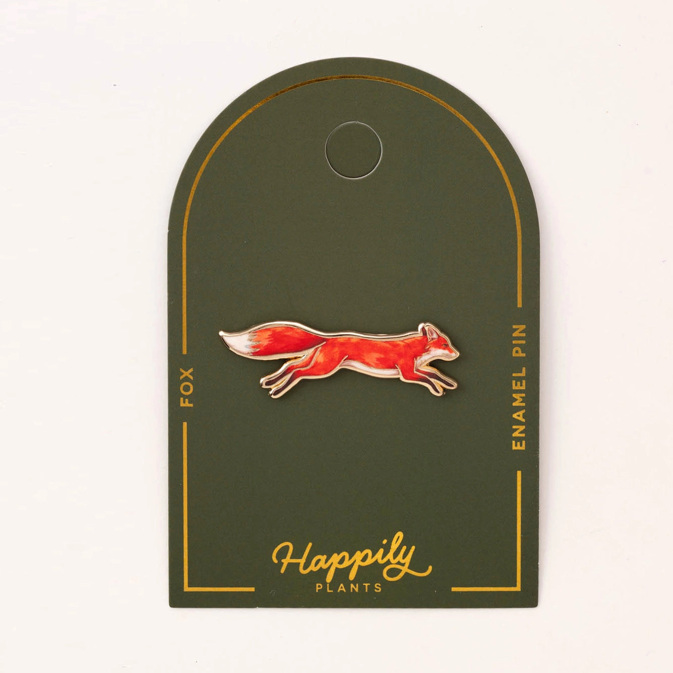 Fox Enamel Pin
