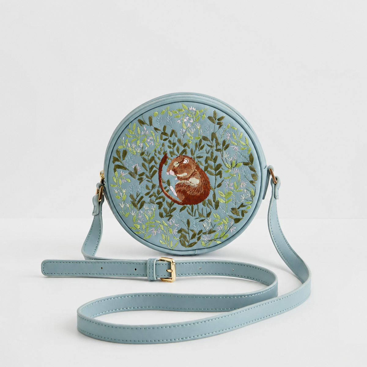 Dormouse Embroidered Purse | Fable England