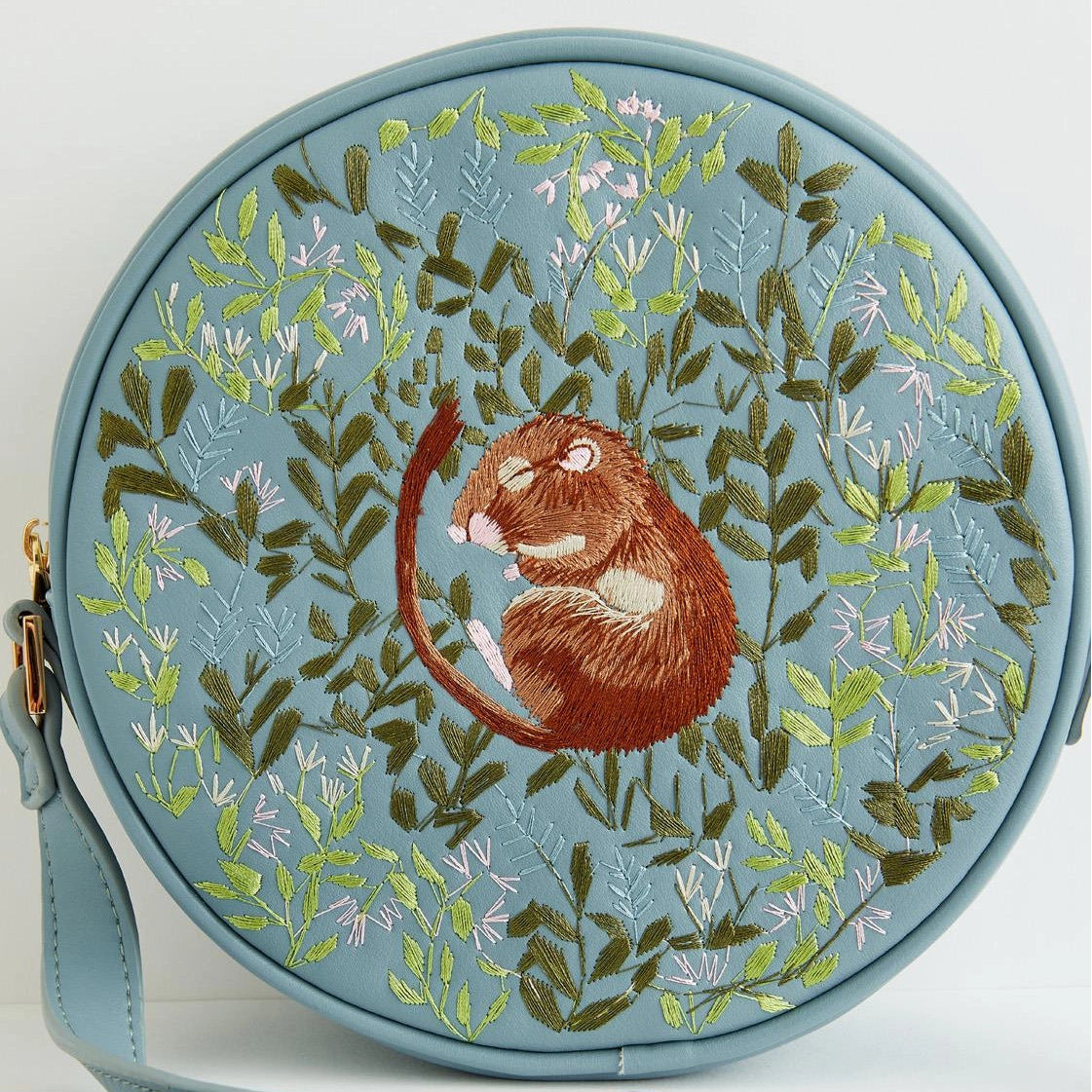 Dormouse Embroidered Purse | Fable England