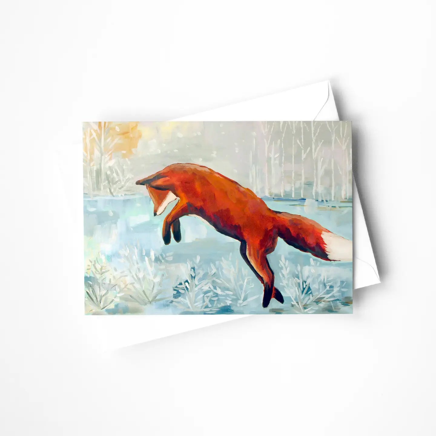 Fox Greeting Card